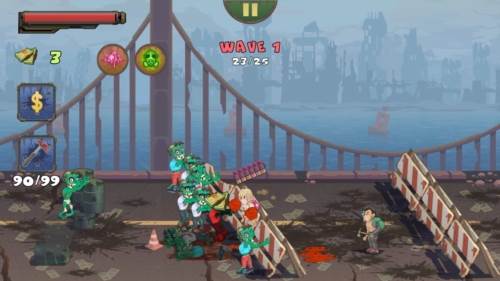 两个家伙和僵尸2无限钻石版游戏截图2