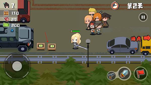 老婆们大战胖僵尸游戏截图4