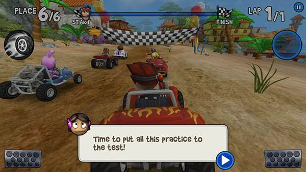 沙滩车竞速游戏截图4