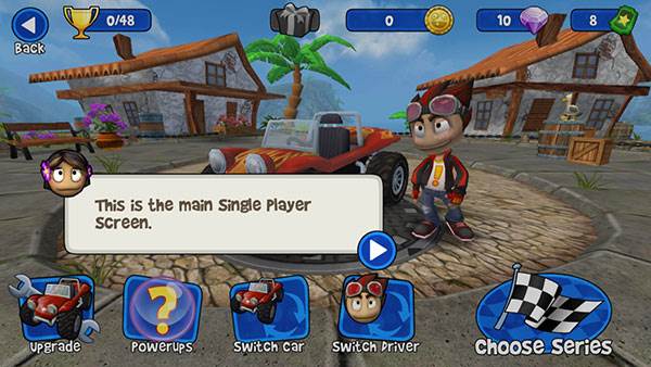 沙滩车竞速游戏截图5