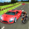 摩托车对决赛车中文版 Sports Car vs Moto Bike Riding