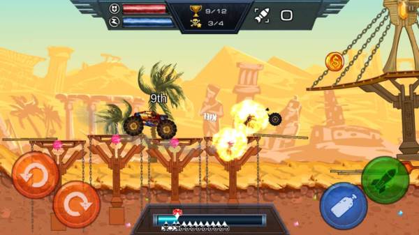 疯狂卡车挑战赛游戏截图1