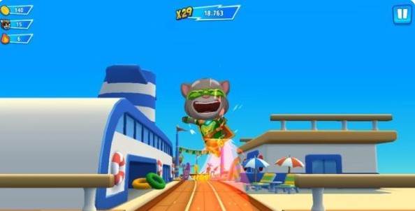 汤姆猫英雄跑酷游戏图片9