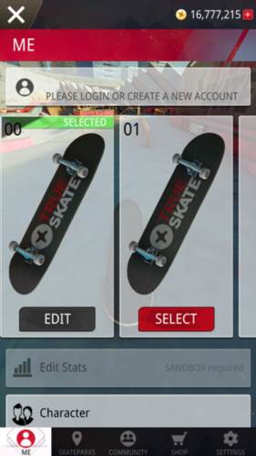 真实滑板破解版全地图游戏截图5