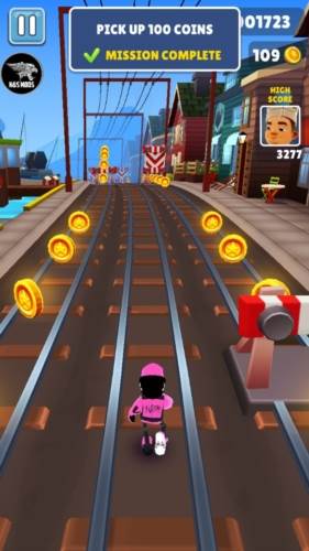 地铁跑酷明殇冰岛公益版本游戏截图3