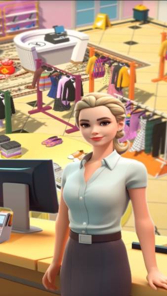 假如我开服装店赚钱游戏宣传图