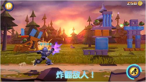 愤怒的小鸟变形金刚无限金币钻石版2