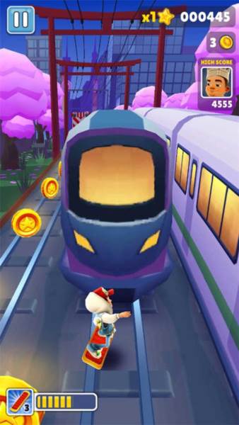 地铁跑酷北极版图片3
