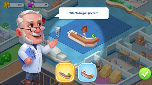 疯狂医院达什医生无限金币钻石版游戏截图5