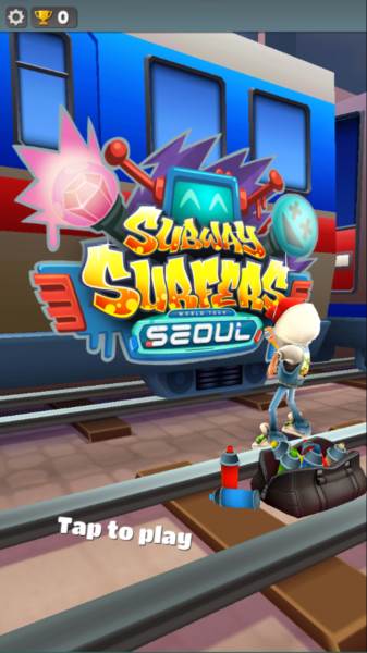 地铁跑酷首尔国际服旧版游戏截图5