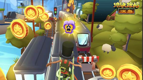 subwaysurf冰岛国际服无限金币钥匙12