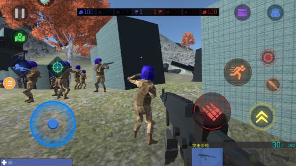 红蓝战地模拟器游戏图片8