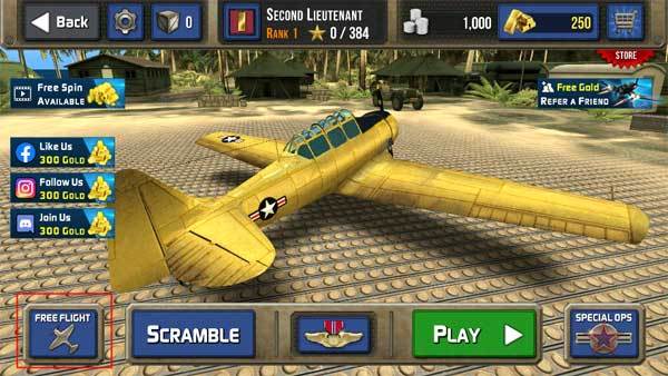 空战飞行员二战太平洋游戏截图1