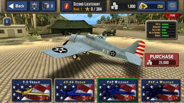 空战飞行员二战太平洋游戏截图2