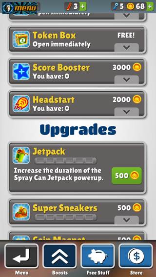 地铁跑酷熊大8.0定制版本19