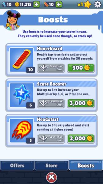 地铁跑酷路灯金币版14