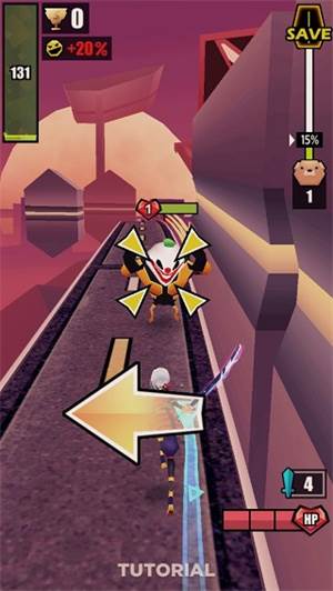 战斗少女跑酷游戏图片2