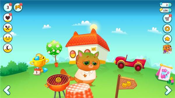 我的虚拟宠物猫无限金币钻石版宣传图