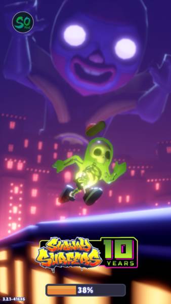 地铁跑酷变速版中文版宣传图