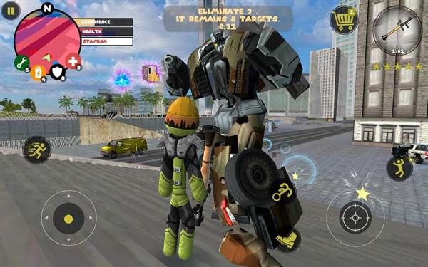 火柴人绳索英雄迈阿密宣传图