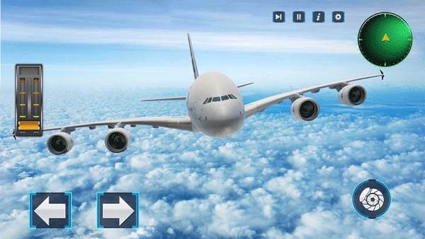 卡通空战宣传图