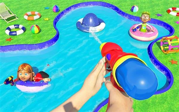 竞技场水上射击宣传图