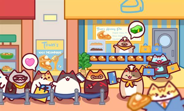 猫咪市场放置购物大亨宣传图