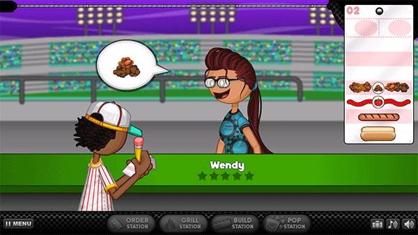 老爹热狗店无限金币版宣传图