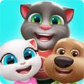 汤姆猫总动员999999无限钻石版 My Talking Tom Friends