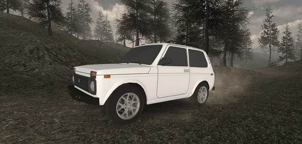 森林驾车游戏宣传图