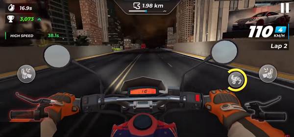 公路摩托宣传图