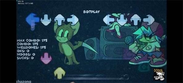 fnf地窟秀2.0饥饿的布奇模组宣传图