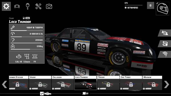 环道赛车无限金币版宣传图