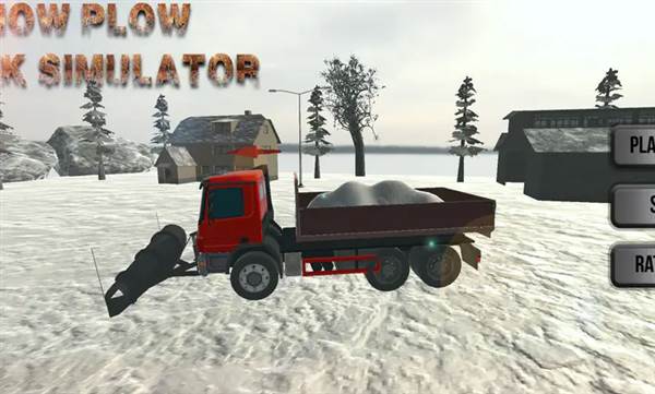 雪犁车模拟器宣传图