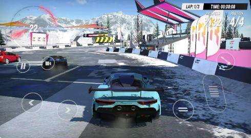 高速公路拉力赛宣传图