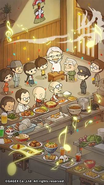 众多回忆的拉面食堂宣传图