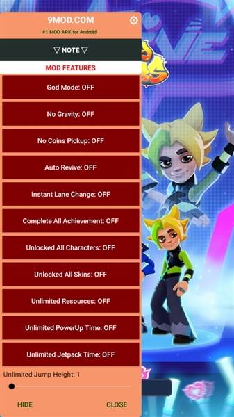 9999999钻石9999999金币地铁跑酷破解版宣传图