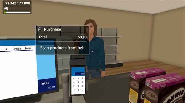 城市超市模拟器无限金币版宣传图