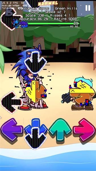 FNF黑暗之战宣传图