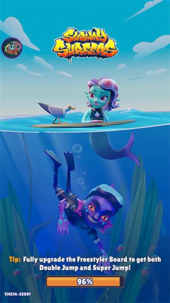 地铁跑酷地铁城国服宣传图