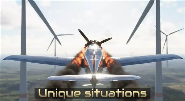 飞行模拟器危险着陆宣传图