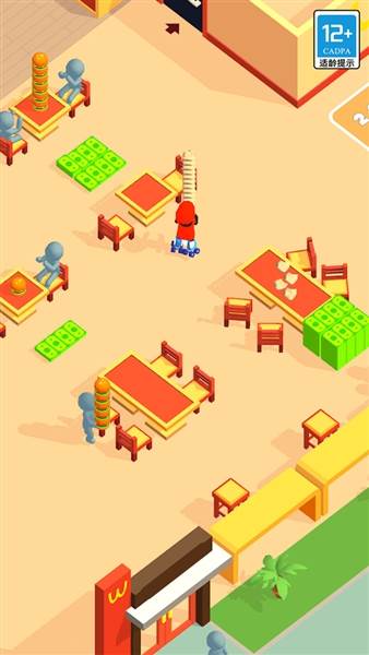 疯狂快餐车宣传图