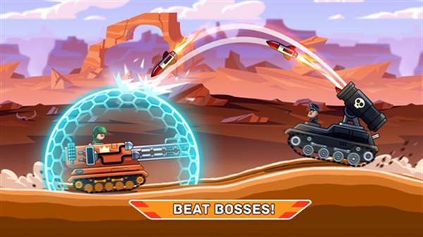 山地坦克大战无限金币无限钻石版宣传图