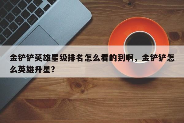 金铲铲英雄星级排名怎么看的到啊，金铲铲怎么英雄升星？
