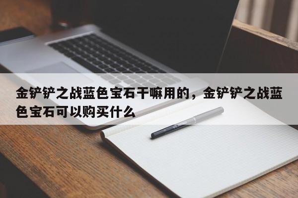 金铲铲之战蓝色宝石干嘛用的，金铲铲之战蓝色宝石可以购买什么