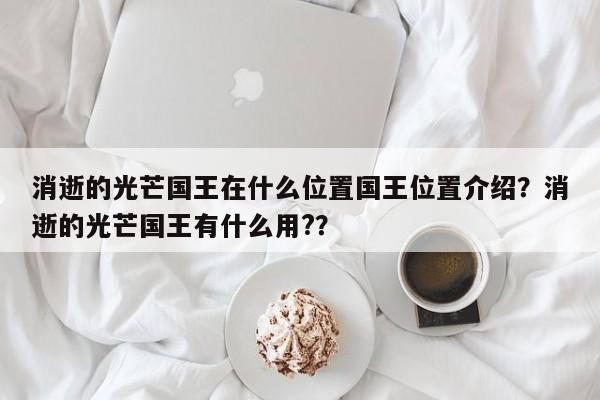 消逝的光芒国王在什么位置国王位置介绍？消逝的光芒国王有什么用?？