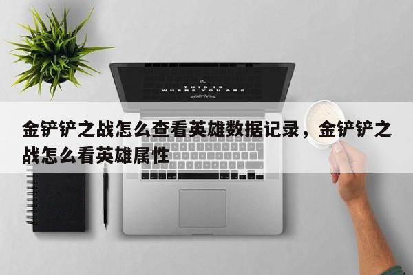 金铲铲之战怎么查看英雄数据记录，金铲铲之战怎么看英雄属性