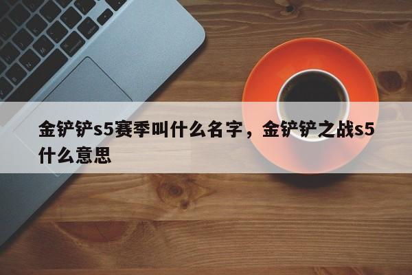 金铲铲s5赛季叫什么名字，金铲铲之战s5什么意思