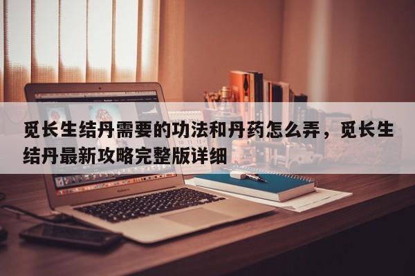觅长生结丹需要的功法和丹药怎么弄，觅长生结丹最新攻略完整版详细